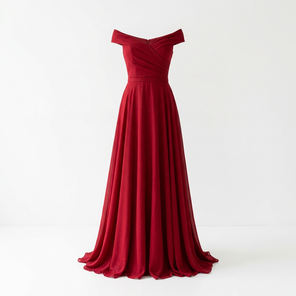 Red Evening Gown